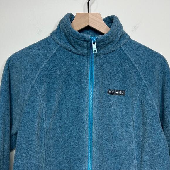 Columbia Sportswear Blue Fleece Jacket Size L - Picture 2 of 8